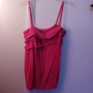 Hot pink convertible tank